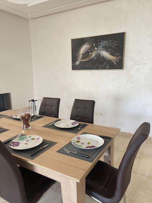 Chic & Cosy Flat Near Airport Lockbox Fast Wifi Lägenhet Nouaceur Exteriör bild