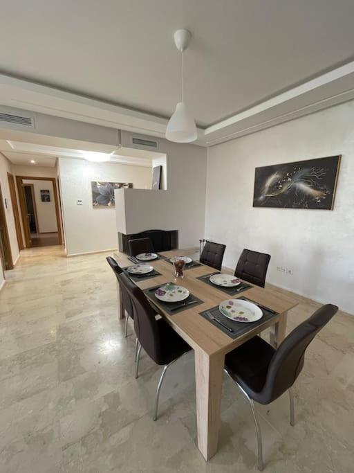 Chic & Cosy Flat Near Airport Lockbox Fast Wifi Lägenhet Nouaceur Exteriör bild